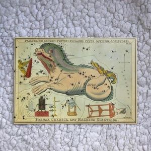 Vintage Latin Mythology Card